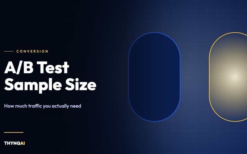 How Much Traffic Do You Need Before an A/B Test Means Anything?