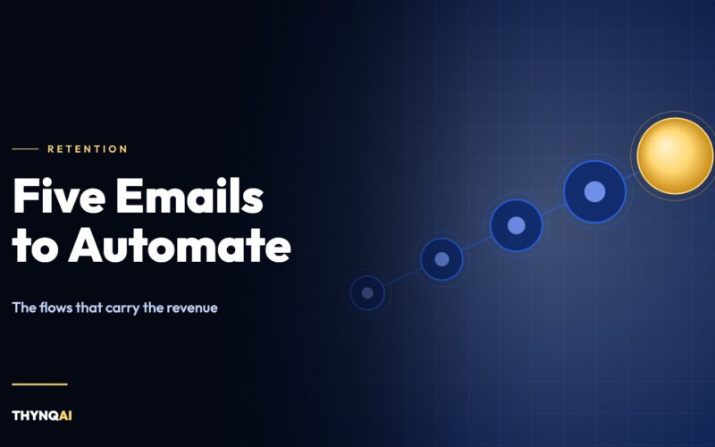 The Five Automated Emails Worth Building Before Any Others